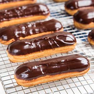 image for a Junior Chefs (9-14): A French Pâte à Choux Workshop featuring Eclairs with Pastry Chef Natasha