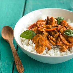 image for a ‘Real Deal’ Thai Cuisine featuring Panang Curry (Class Added on 4/8)