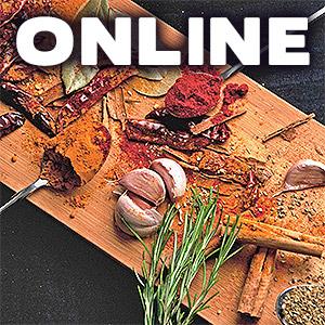 image for a ONLINE CLASS! Herbs & Spices 101: Season Foods Like a Pro! With Chef Jill Garcia Schmidt