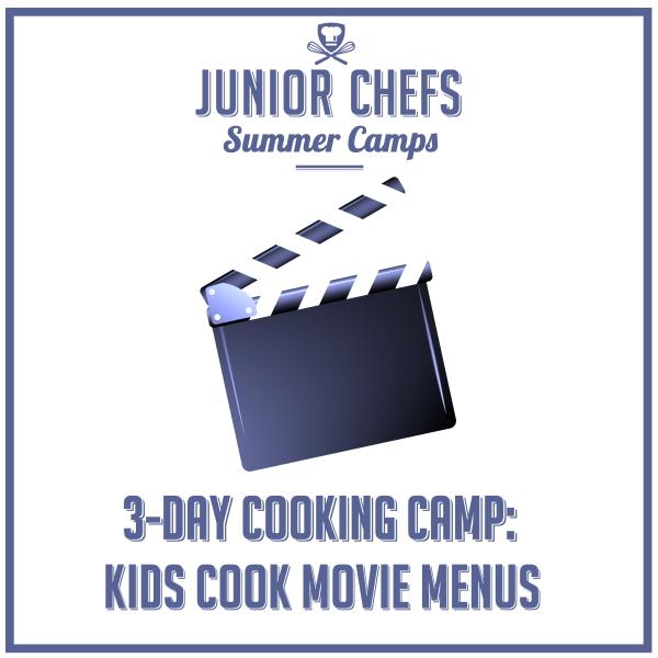 image for a Junior Chefs (9-14): 3-Day Camp: Kids Cook Favorite Movie Menus with Chef Jill