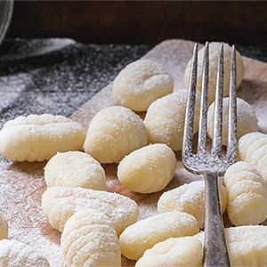 image for a Handmade Gnocchi & Simple Sauces