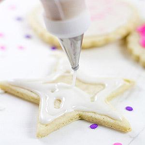 image for a Cookie Decorating Workshop: Piping, Writing & Painting Techniques (For Adults 18+)