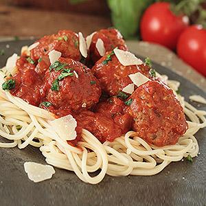 image for a Junior Chefs (9-14): Kids Cook Classic Italian - Handmade Spaghetti & Meatballs