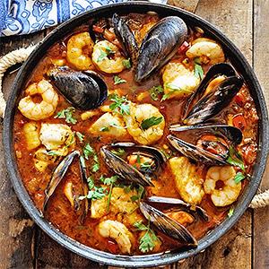 image for a An Authentic Spanish Paella Cooking Party with Chef Richard McPeake