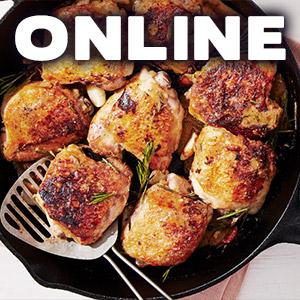 image for a ONLINE CLASS! Shut The Cluck Up! You’re Having Chicken Tonight with Chef Jill Garcia Schmidt