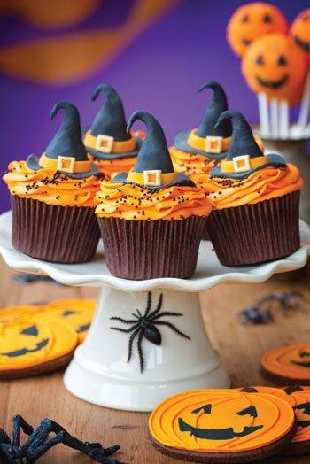 image for a Junior Chefs (ages 9-14): A ‘Ghostly Gathering’ Halloween Cupcake Decorating Party!