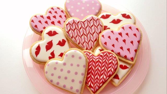 image for a Intro To Cookie Decorating: Sweet Valentine’s Day Designs