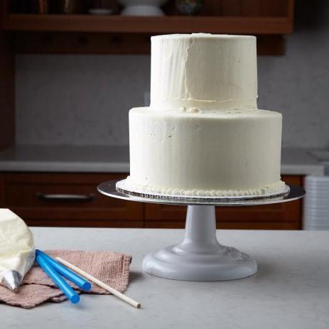 image for a Tiered & Stacked Cakes - Prep, Building & Decorating Techniques (Adults 18+)