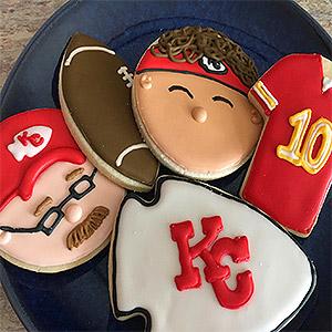 image for a Eat ‘Em While We Beat ‘Em! Pop-Up Chiefs Cookie Decorating Party!