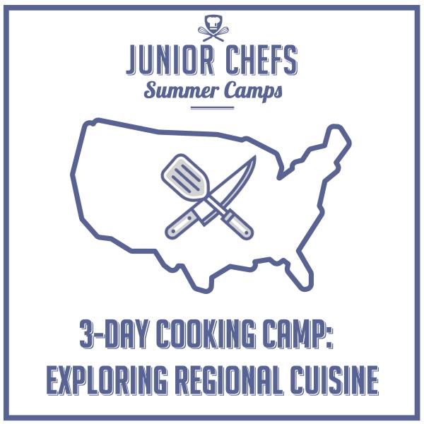 image for a Junior Chefs (9-14) 3-Day CAMP CHOP CHOP - Regional Flavors with Chef Richard McPeake