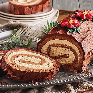 image for a (No Longer Available) Holiday Yule Log (Bûche de Noël) with Pastry Chef Natasha Goellner