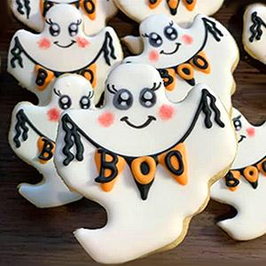 image for a A ‘Ghostly Gathering’ Cookie Decorating Workshop