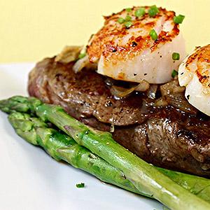 image for a An Elegant Holiday Lights Dinner: Upscale Surf & Turf with Chef Richard McPeake