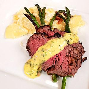 image for a An Elegant Dinner in France featuring Chateaubriand (More Classes on 6/25 & 7/23)