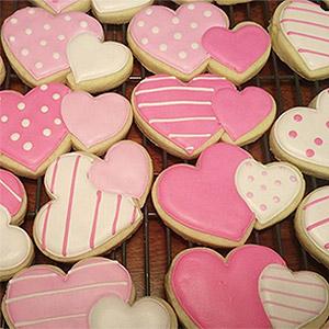 image for a Li’l Kids (5-8): Cupid’s Cookie Decorating Party featuring Valentine Designs
