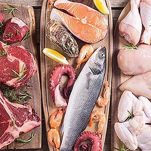 image for a A Protein-Packed Cooking Lesson -  Meat, Poultry, Fish & Seafood with Chef Jill