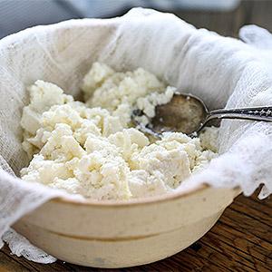 image for a (No Longer Available) Handmade Italian Ricotta Cheese - That’s “Alotta” Ricotta!