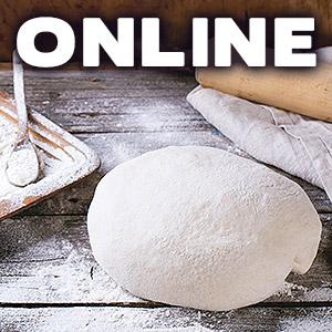 image for a ONLINE CLASS! Bread-Making Fun with Chef Jill:  Fabulous Focaccia, Challah & Pita Breads