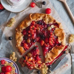 image for a Make, Take & Bake! 4th of July Summer Fruit Galette