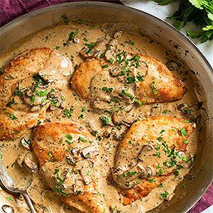 image for a La Cucina Italiana… featuring Chicken Marsala with CCKC Lead Chef Joshua Rosen