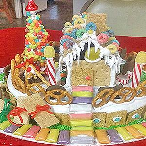 image for a Santa’s Workshop: A Family-Friendly Gingerbread House-Making Party (for kids 5+ and adults)