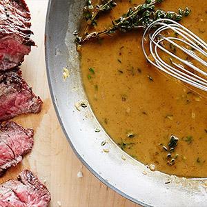 image for a Seared Meats & Pan Sauces – Quick, Rich & Savory with Chef Richard McPeake