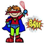 The image for Li’l Kids (5-8): A Super-Duper Superhero Halloween Cooking Adventure for Kids!