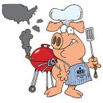 The image for The BBQ Trail: Boozin’ & BBQ’n Across America