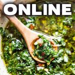 The image for ONLINE CLASS! The Three Amigos! Fresh Salsa, Pesto & Chimichurri with Chef Jill Garcia Schmidt